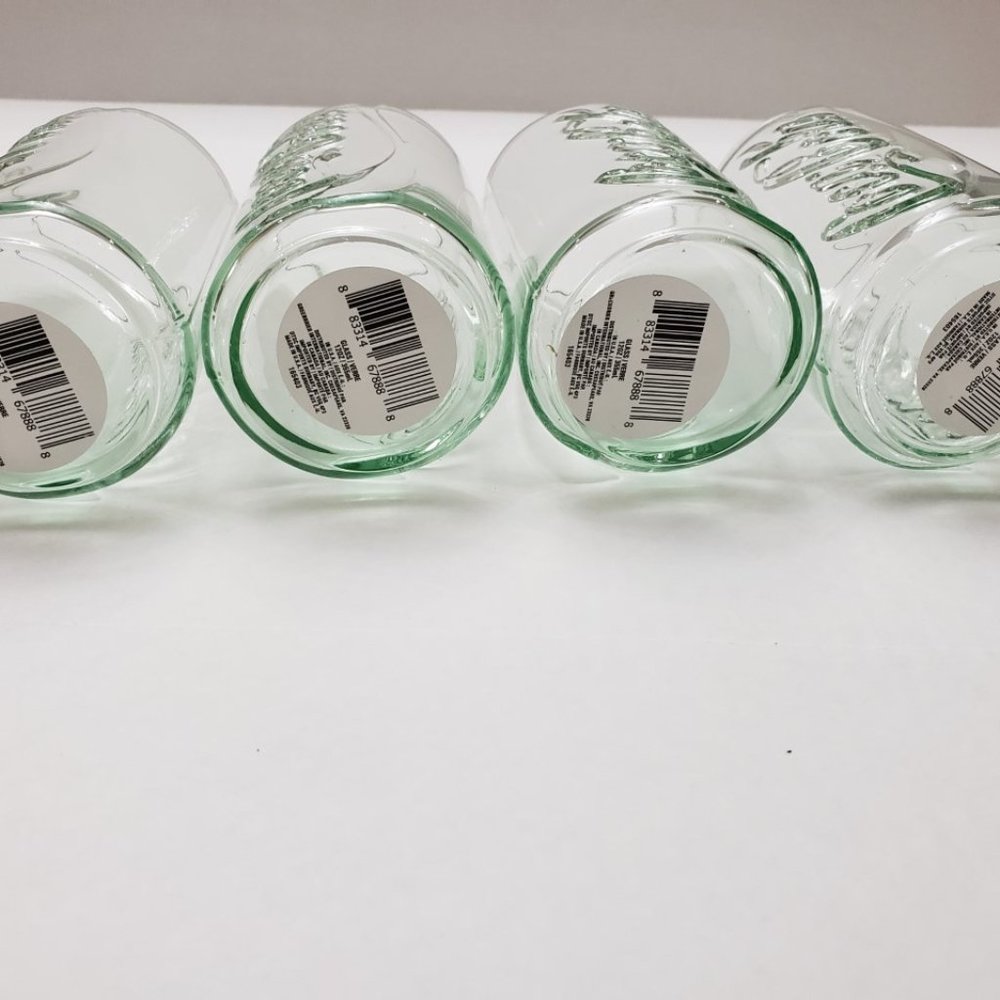4 Coca-Cola® Can-Shaped Green Beverage Glasses - Picture 6 of 6